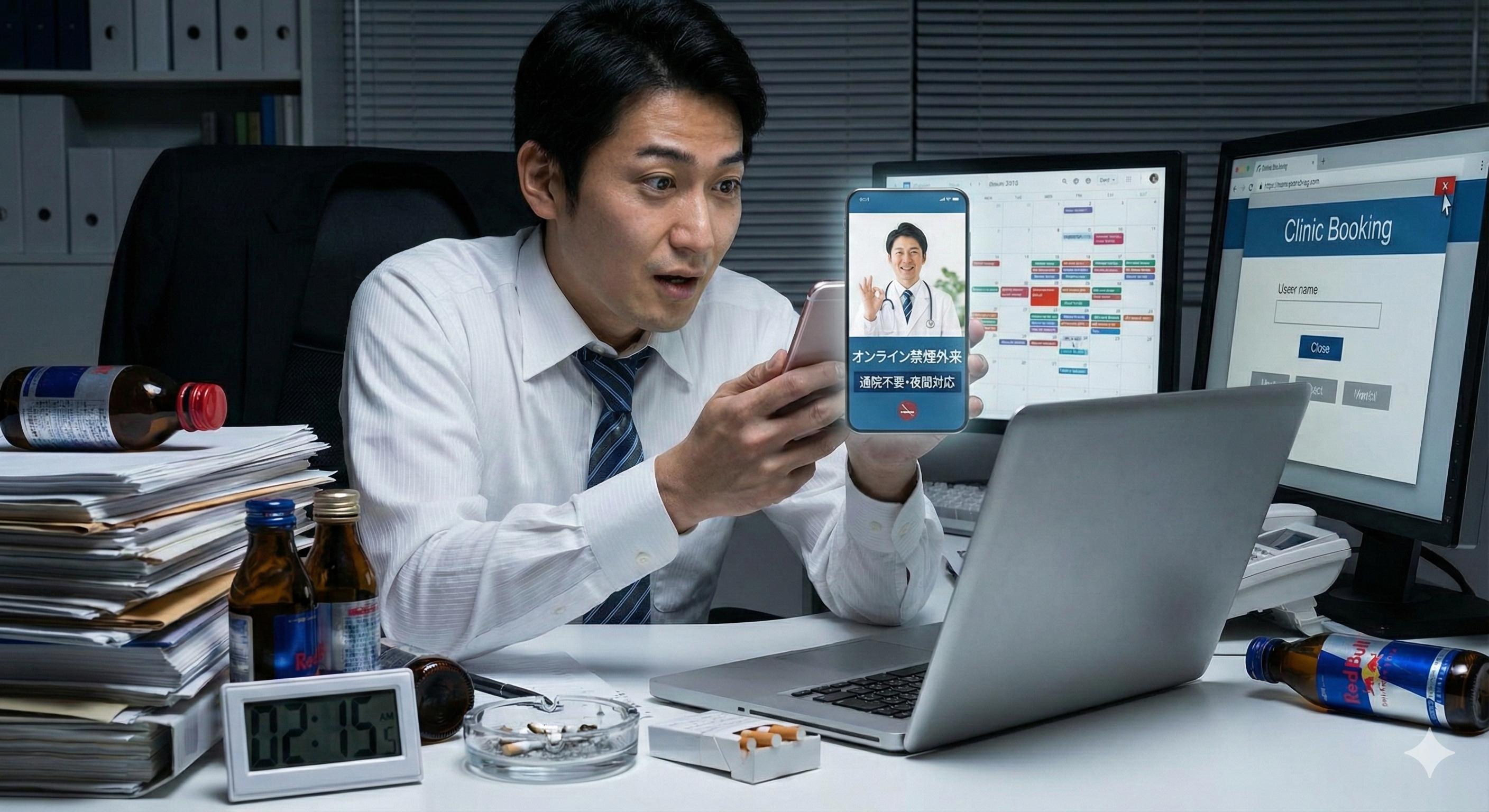 偶然見つけた「スマホの中の診察室」